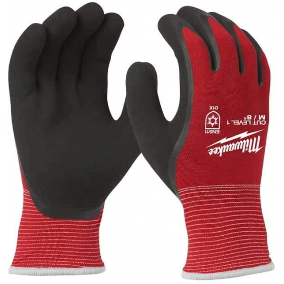 Milwaukee Gants d'hiver de protection Anti-coupure Niveau 1