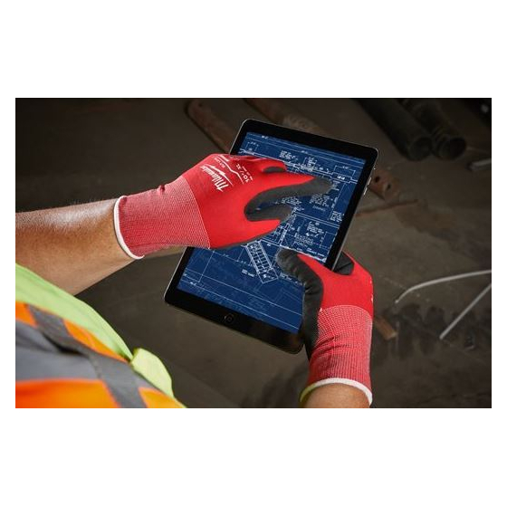 Milwaukee Gants d'hiver de protection Anti-coupure Niveau 1