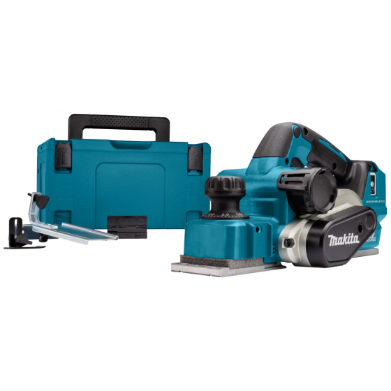 Makita DKP181ZJ Rabot 18V 82 mm Brushless avec coffret Makpac