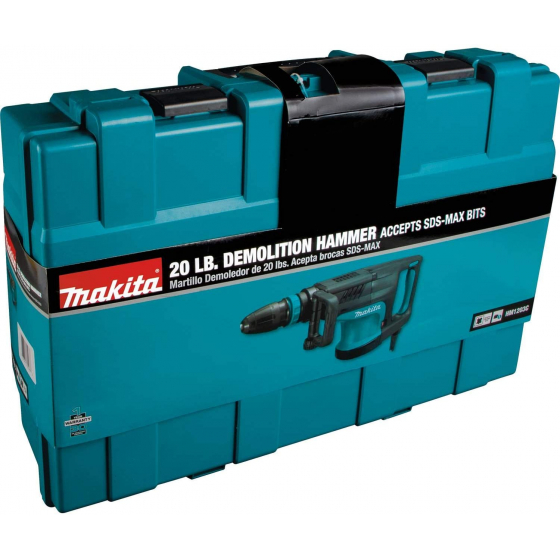 Makita HM1203C Burineur SDS-Max 19,1 Joules 1510W avec coffret de transport Makita HM1203C Burineur SDS-Max 19,1 Joules 1510W avec coffret de transport