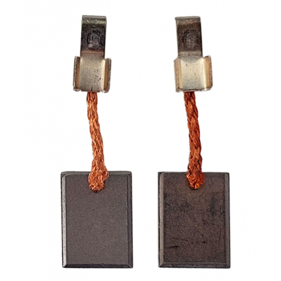 Makita 196854-2  Paire de Charbons CB448 pour BDA340, BDA341, BDA350, BDA351, BDF440, BDF441, BDF442, BDF444