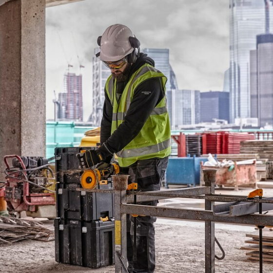 Dewalt DCG418NT-XJ Meuleuse ø125mm 54V Flexvolt + Coffret T-Stak (Machine seule)