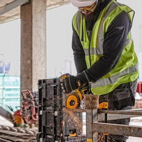 Dewalt DCG418NT-XJ Meuleuse ø125mm 54V Flexvolt + Coffret T-Stak (Machine seule)