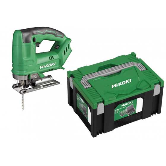 Hikoki CJ18DA W2Z Scie sauteuse 18V pendulaire avec coffret Hit-Case