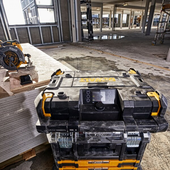 DeWalt DWST1-81078-QW Radio TSTAK 18V Bluetooth Connecté DAB/FM/AM