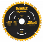 DeWALT Lame de scie circulaire ø210x30 24 Dents "Extrême" DT20432-QZ