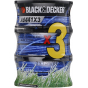 Black&Decker Lot de 3 bobines A6441 Reflex pour coupe bordure (A6441X3-XJ)
