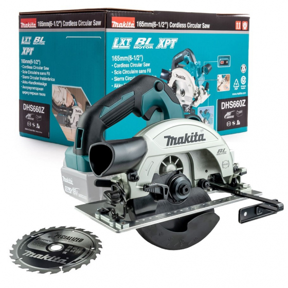 Makita DHS660Z Scie Circulaire sans fil 18V ø165mm (Machine seule) Makita DHS660Z Scie Circulaire sans fil 18V ø165mm (Machine seule)
