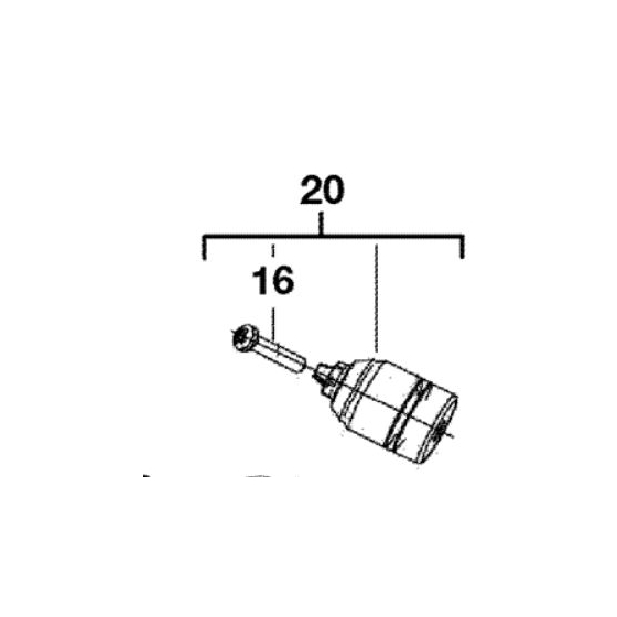 AEG Mandrin 1,5-13 mm 1/16 - 1/2 pour perceuse à percussion SB20-2E (200170003) AEG Mandrin 1,5-13 mm 1/16 - 1/2 pour perceuse à percussion SB20-2E (200170003)