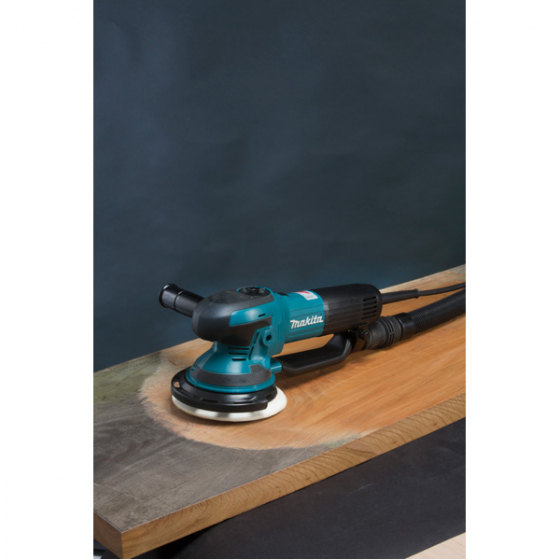 Makita BO6050J Ponceuse, polisseuse excentrique 750W ø150mm avec coffret MAKPAC Makita BO6050J Ponceuse, polisseuse excentrique 750W ø150mm avec coffret MAKPAC
