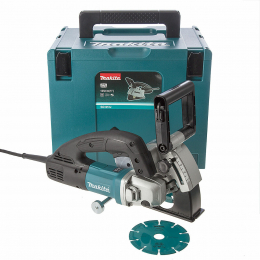 Makita SG1251J Rainureuse à double disque 1400W Ø125 mm avec coffret MakPac