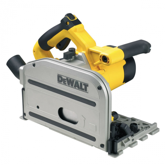 Dewalt DWS520KTR-QS Scie circulaire plongenate ø165mm 1300W avec coffret et rail 1500mm