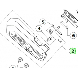 AEG Carter pour tronçonneuse ACS18B30 (4931461687)