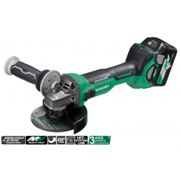 Hikoki Meuleuse ø125mm 36V G3613DA WRZ Li-ion Brushless 2x2.5Ah Multivolt avec coffret Hit-Case