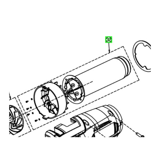 Ryobi Résistance de chauffage pour décapeur thermique EHG2000LCD et EHG2020LCD (5131030984)