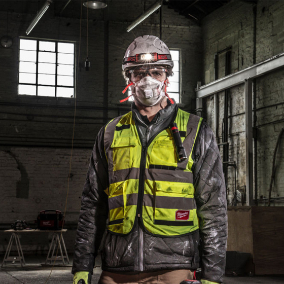 Milwaukee Masque respiratoire FFP2 avec Valve (Lot de x10) 4932478548 Milwaukee Masque respiratoire FFP2 avec Valve (Lot de x10) 4932478548