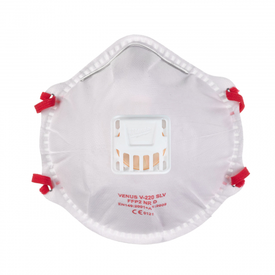 Milwaukee Masque respiratoire FFP2 avec Valve (Lot de x10) 4932478548