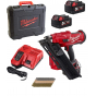 Milwaukee M18 FFN-502CA Cloueur de Charpente M18 Fuel 2x5.0Ah + 20 000 clous (4933479083)