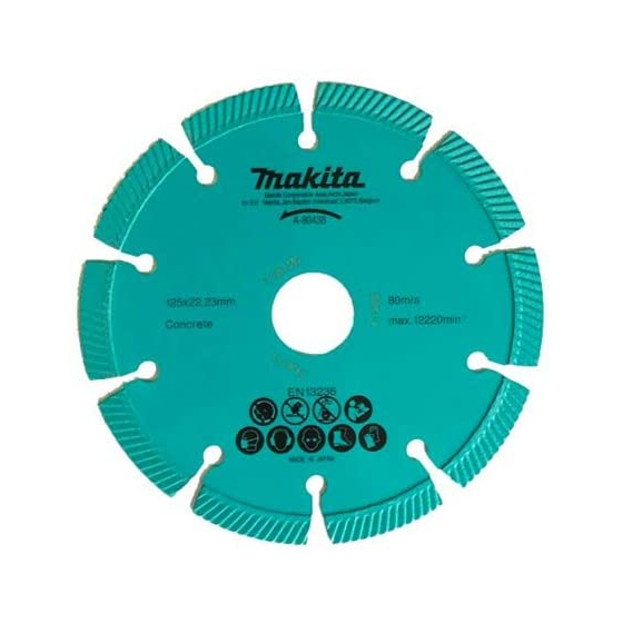 Makita A-80438 Disque diamant béton ø125mm pour rainureuse à sec