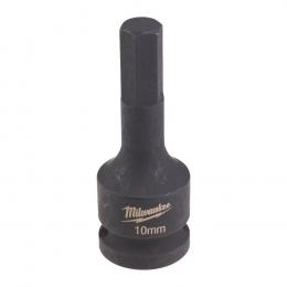 Milwaukee Douille 1/2" HEX 10mm Shockwave (4932478066)