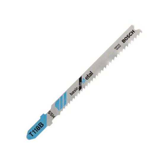 Bosch Lames de scie sauteuse métal T118B Basic for métal (2608631014)