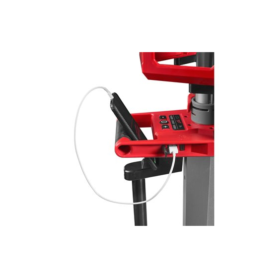 Milwaukee M18 HOSALC-0 Projecteur de chantier LED sur trépied AC/DC avec chargeur (4933478116)