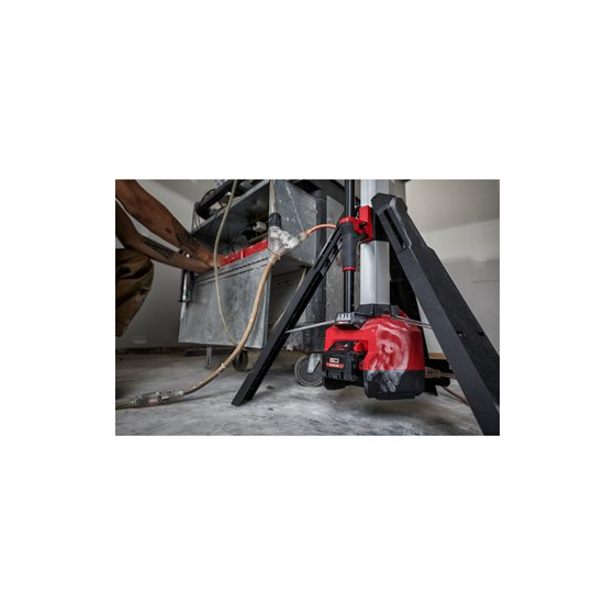 Milwaukee M18 HOSALC-0 Projecteur de chantier LED sur trépied AC/DC avec chargeur (4933478116)