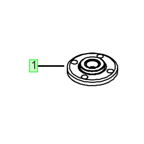 Milwaukee Bride extérieure pour Meuleuse d'angle AG10-115, AG10-125, AGV10-125, AGV10-115 (4000440311)