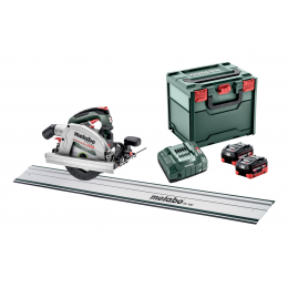 Metabo KS 18 LTX 66 BL Scie circulaire 18V ø165mm 2x8.0Ah + Rail FS 160 + metaBOX (691194810)