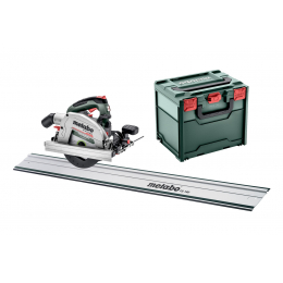 Metabo KS 18 LTX 66 BL Scie circulaire 18V ø165mm avec Rail FS 160 et coffret metaBOX (691194840)