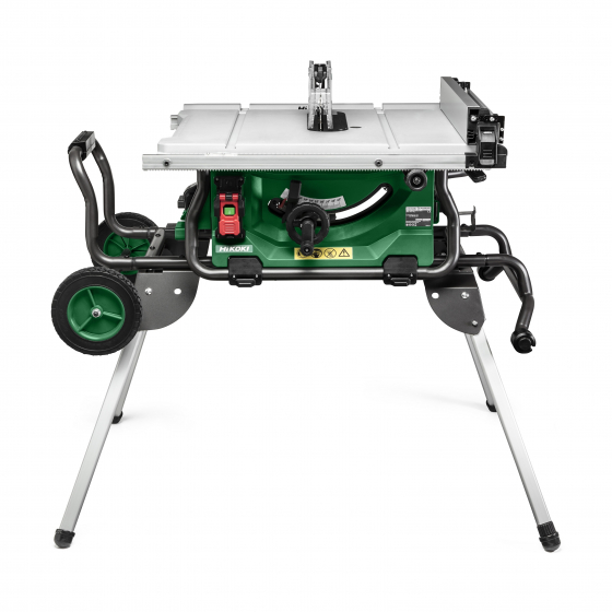 Hikoki Scie sur table sans fil 36V ø255mm C3610DRJW4Z avec support 376510 (ZLOT0239)