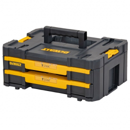 DeWalt Coffret 2 Tiroirs T-STAK 440x314x176mm DWST1-70706