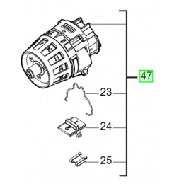 Milwaukee Boite à vitesse pour perceuse 18V M18FDD (4931453216)