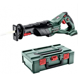 Metabo SSE 18 LTX BL Scie Sabre Compact Sans Fil 18V en coffret (602267840)