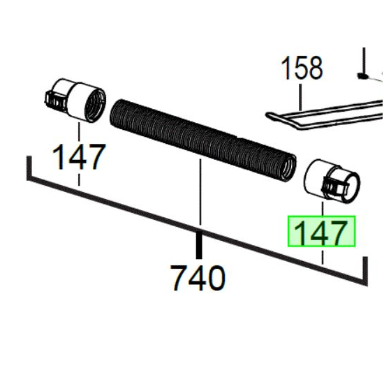 AEG Adaptateur d'aspiration "Click-system" (4931446337) AEG Adaptateur d'aspiration "Click-system" (4931446337)