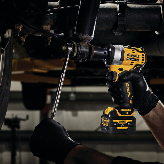 DeWalt DCF901P1-QW Boulonneuse à Choc 1/2" 330Nm 12V XR Brushless 1x5.0Ah avec coffret TSTAK
