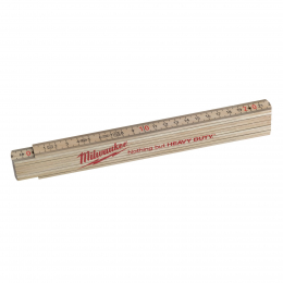 Milwaukee Mètre pliant fine bois 2m x 16mm (4932459303)