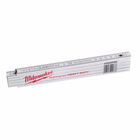 Milwaukee Mètre pliant fine bois 2m x 16mm (4932459302)