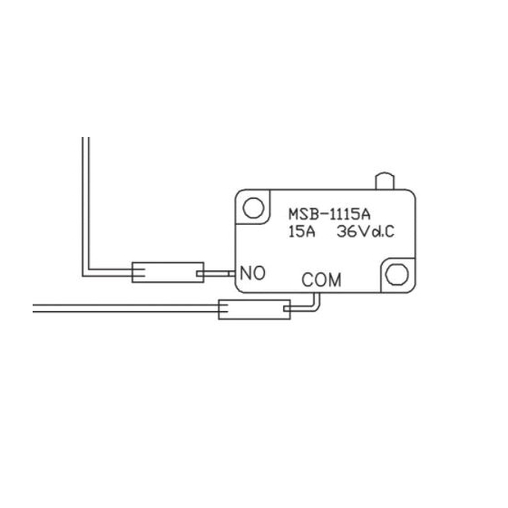 Ryobi Interrupteur MSB-1125G de meuleuse R18AG-0, R18AG-L40S, R18AG-140S (5131037469)