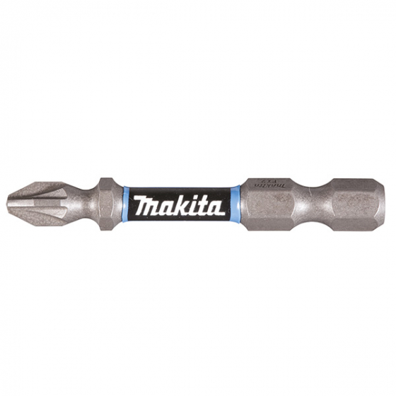 Makita x10 Embouts de vissage PZ2 50mm Impact Premier E-03383