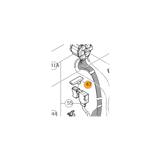 Hikoki Bouton Inverseur de perceuse DS18DBSL, DV18DBSL, DS14DBL2, DV14DBL2 (339768)