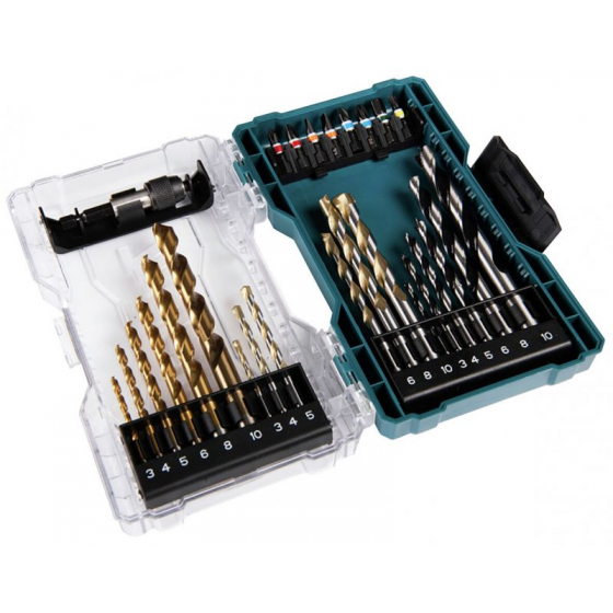 Makita Coffret de perçage et de vissage 27pcs E-07032 Makita Coffret de perçage et de vissage 27pcs E-07032