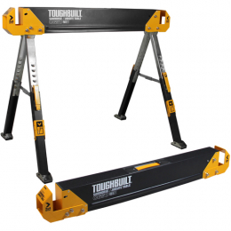 Toughbuilt Pack de 2 tréteaux-table de chantier TB-C650-2