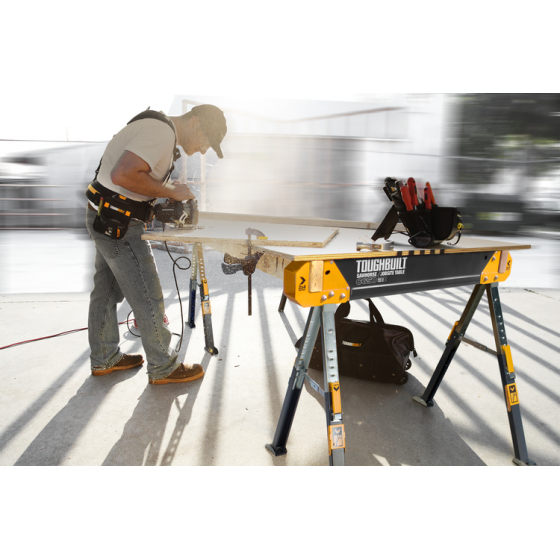 Toughbuilt Pack de 2 tréteaux-table de chantier TB-C650-2 Toughbuilt Pack de 2 tréteaux-table de chantier TB-C650-2