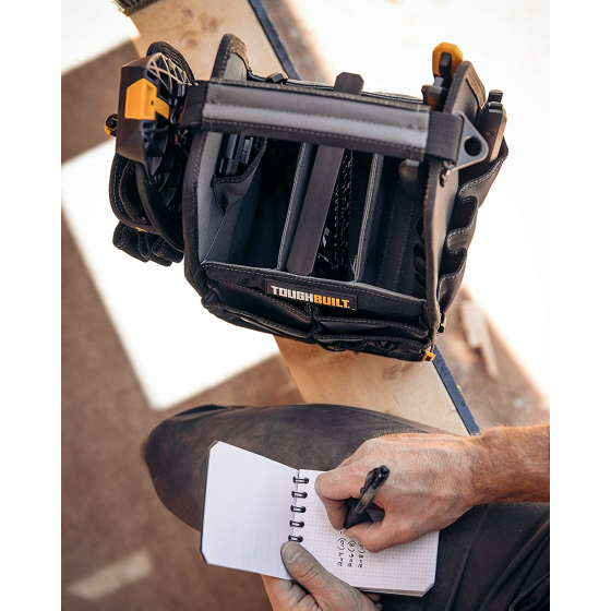 Toughbuilt Panier porte-outils 20cm + poche à outils ClipTech TB-CT-180-8 Toughbuilt Panier porte-outils 20cm + poche à outils ClipTech TB-CT-180-8