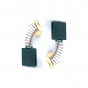 Makita Paire de charbons CB501 pour scie LS0815, LS0815FLN, (JM23500117)