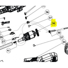 Ryobi moteur de coupe bordure RLT7038 (5131029147)