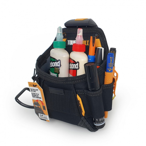 Toughbuilt Poche à outils de chantier avec porte-marteau TB-CT-24 Toughbuilt Poche à outils de chantier avec porte-marteau TB-CT-24