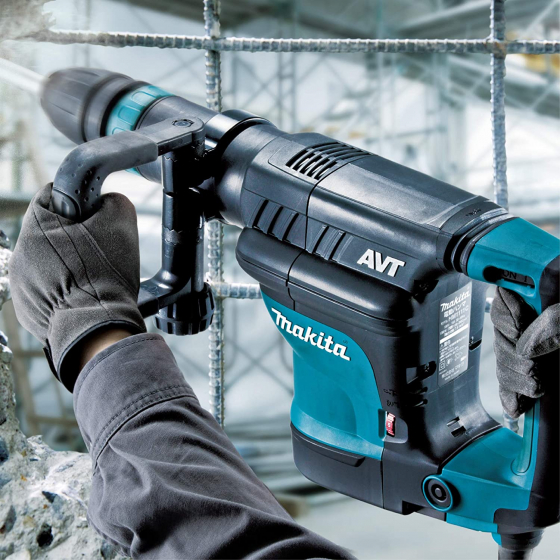 Makita HM0871C Burineur SDS-Max 7.6 Joules 1100W avec coffret de transport Makita HM0871C Burineur SDS-Max 7.6 Joules 1100W avec coffret de transport