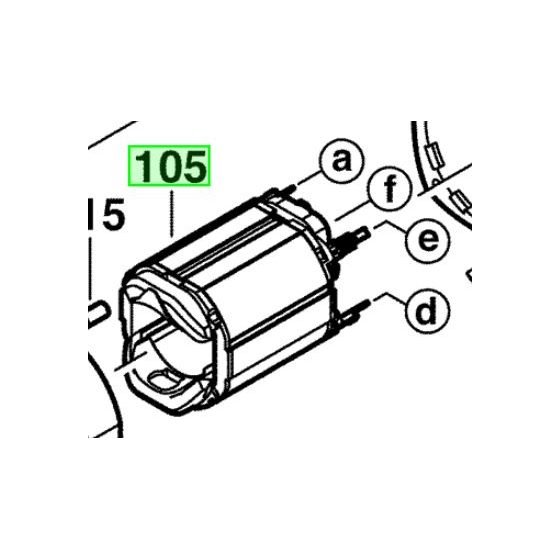 AEG Inducteur 230V pour scie sauteuse STEP1200X, STEP1200BX, STEP1200XE (4931426186)